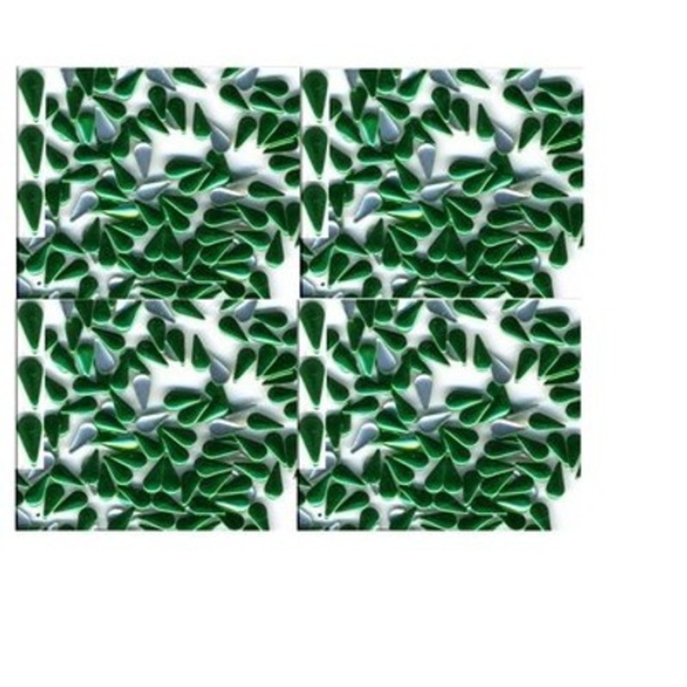 TEARDROPs Smooth Nailhead 6 mm ‎ KIWI GREEN 1gr HotFix